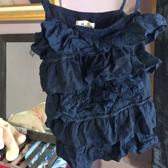 Blue tank top - Picture 1 of 2